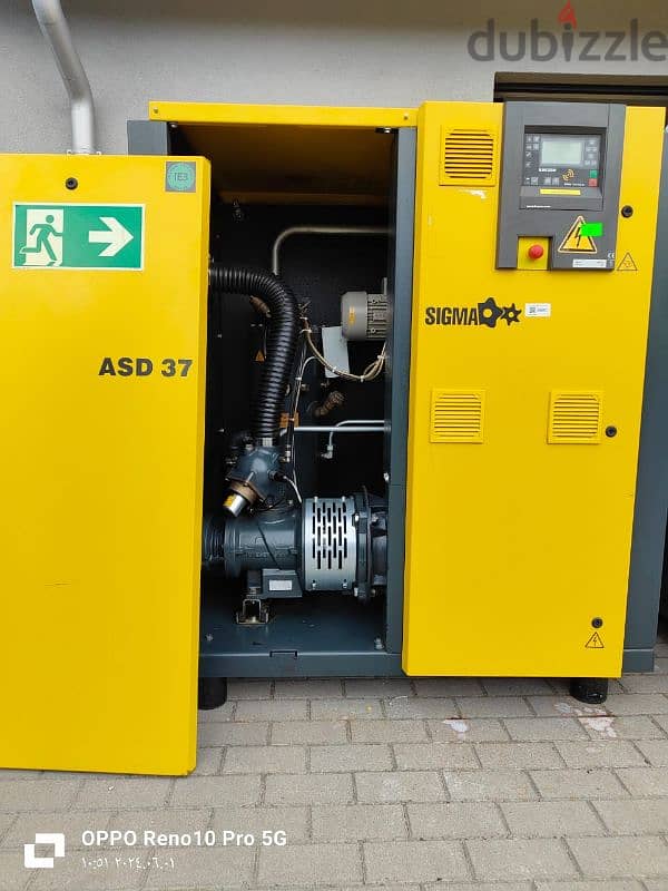 ضاعط هواء . كمبرسور هواء . screw air compressor . حلزونى 9