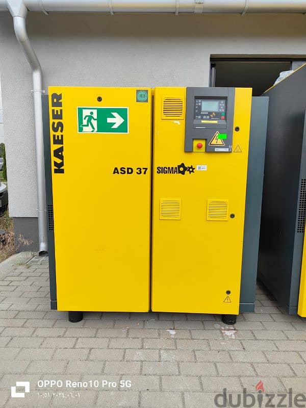 ضاعط هواء . كمبرسور هواء . screw air compressor . حلزونى 10