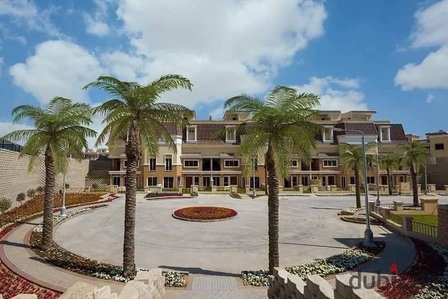 Villa with garden for sale in installments over 8 years  fenced with Madinaty  directly on the Hope Axis  in Butterfly Compound from Madinaty Misr 0