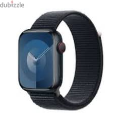 Apple Watch series 9 45mm midnight (((NEW))) GPS and cellular متبرشمة 0