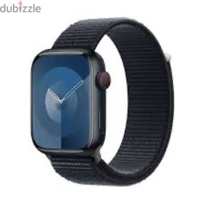 Apple Watch series 9 45mm midnight (((NEW))) GPS and cellular متبرشمة