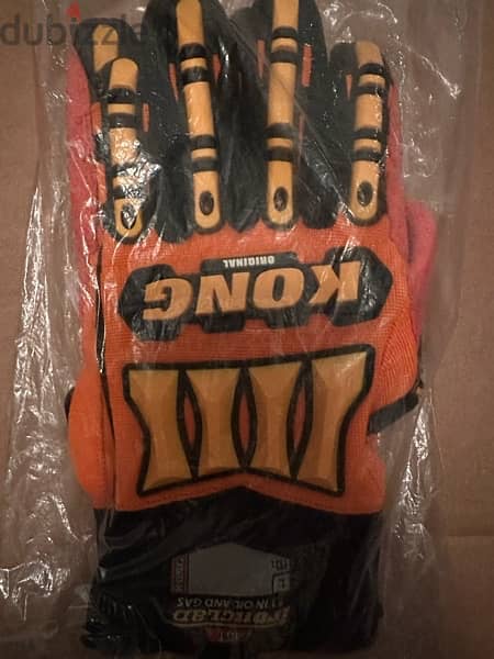 Original KONG Safety Impact Resistant Gloves - Large 2