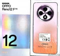 oppo Reno 12F - 5G - 12G ram 256G