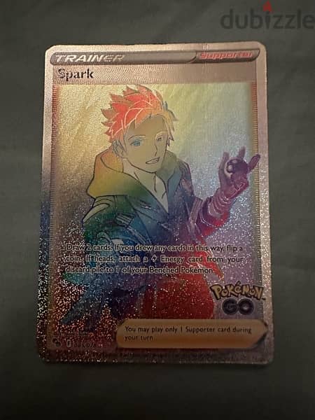 Spark Pokemon Card Ultra Rare Rainbow Shiny and Normal Version 1