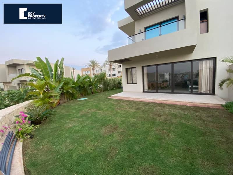 Own Fully Furnished Twin House For Sale Direct To The Lagoon  In Azha Sokhna - Ain El Sokhna Move Now !! 1