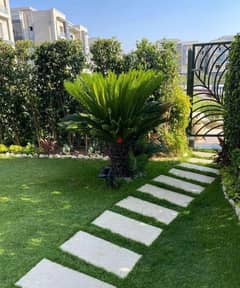 Apartment for Sale 3 bedroom 2 bathroom Fully Finished in Galleria Moon Valley Compound in the Golden Square of the fifth settlement in New Cairo