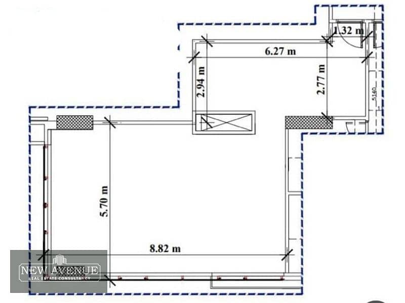 Office | Rent | Business Plus New Cairo | 110m 1