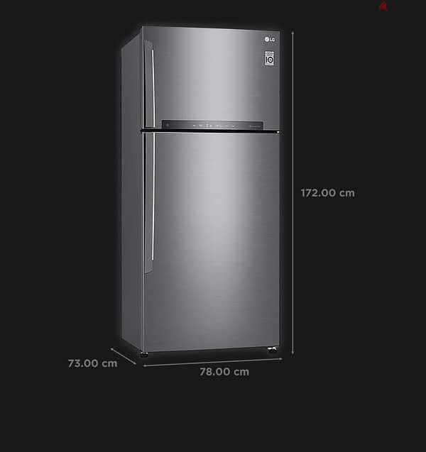 lg 516 liters no frost refrigerator 1