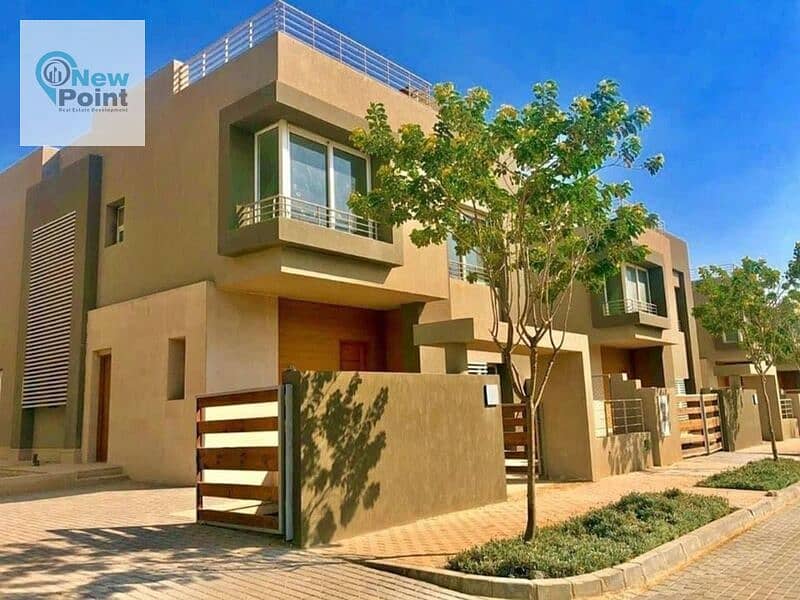 Standalone villa with open view for sale in Palm Hills New Cairo 3