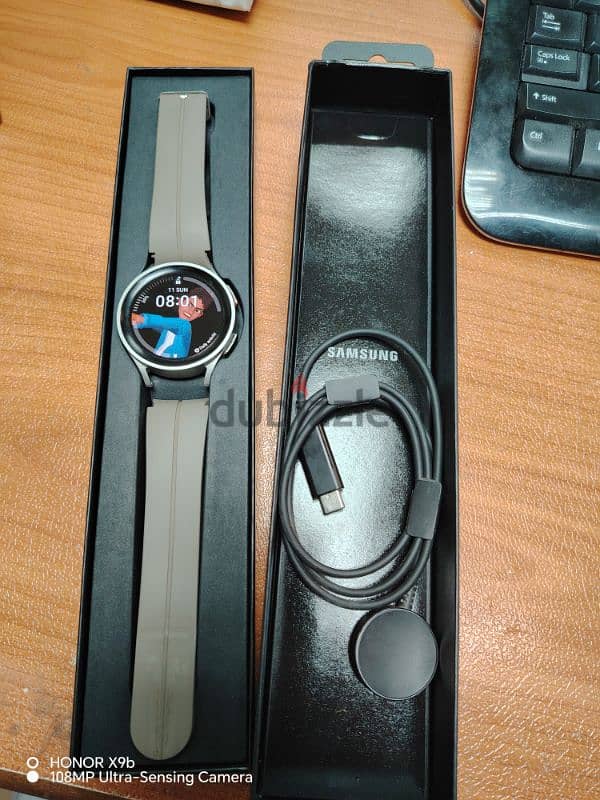 Samsung Galaxy watch 5 pro Gray Titanium 1