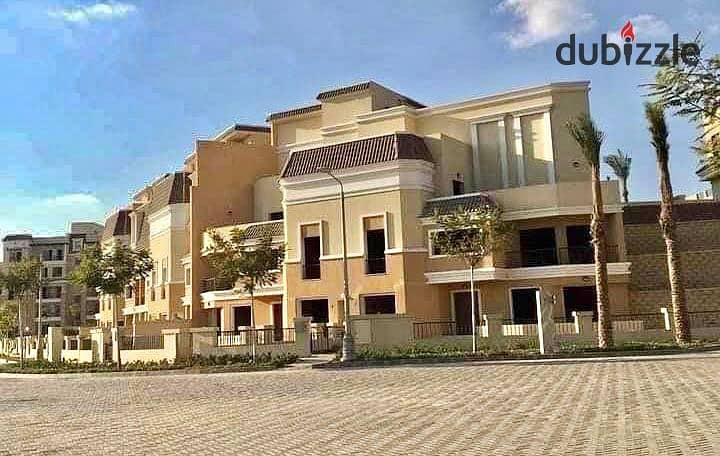 Villa 212 m in the most upscale compound, Mostakbal City, developed by MNHD 1