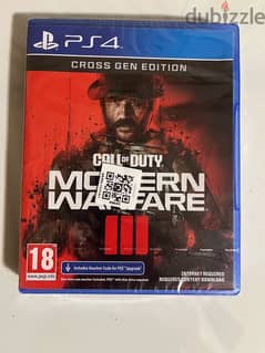 Call Of Duty Modern Warfare III  PS4 NEW