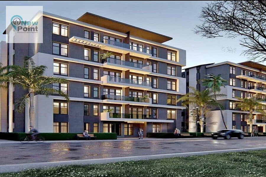 For sale, an apartment of 165 m, ready for immediate delivery + direct installments on the New Suez Road in New Cairo 3