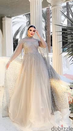 soiree dress فستان سواريه او خطوبه