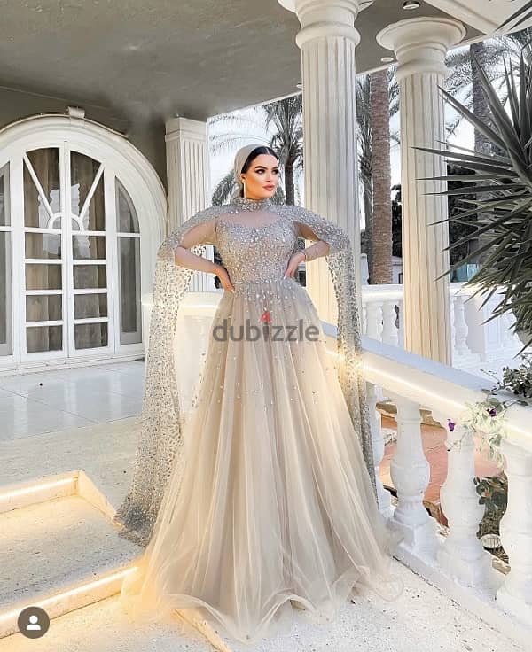 soiree dress فستان سواريه او خطوبه 1