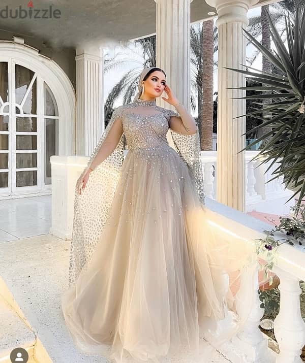 soiree dress فستان سواريه او خطوبه 2