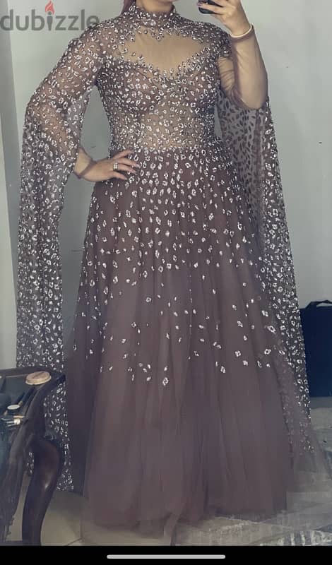 soiree dress فستان سواريه او خطوبه 4