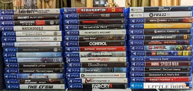 Ps4-ps5 Cd Games-playstation / العاب بلايستيشن - بلاى ستشين ٤