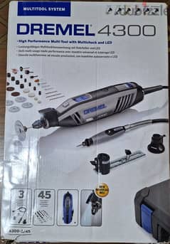 Dremel 4300 Rotary Tool 175 W (EU Version/
EU Plug) Multi Tool Kit