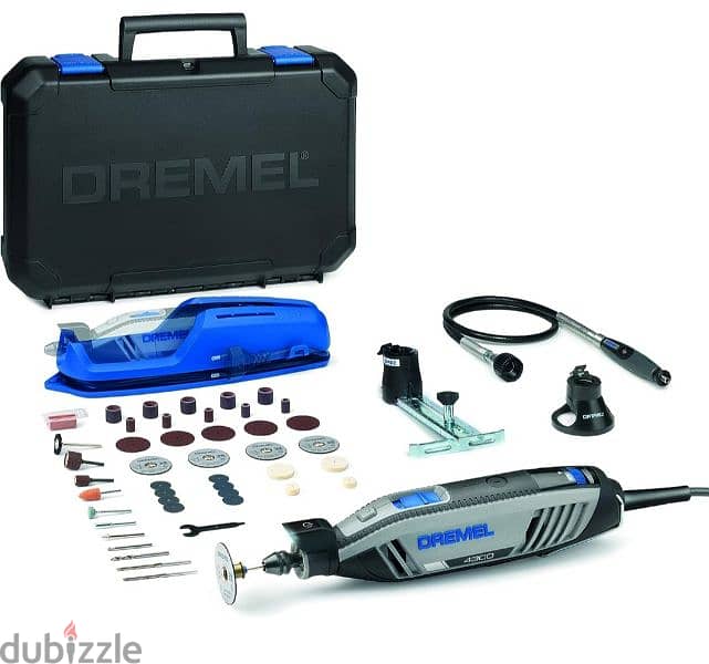 Dremel 4300 Rotary Tool 175 W (EU Version/
EU Plug) Multi Tool Kit 14