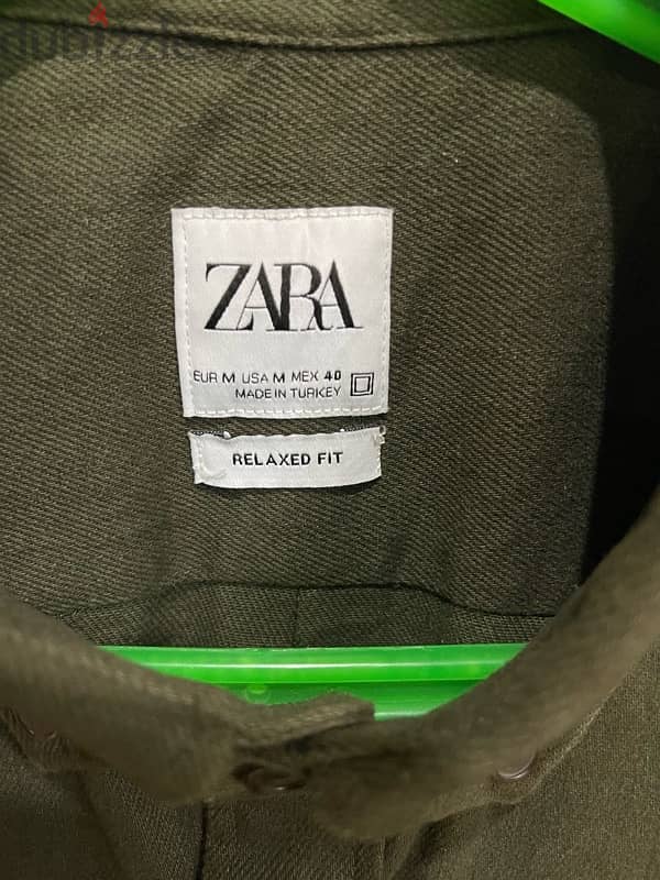 قميص شتوي zara اصلي زيرو وارد الخارج 2