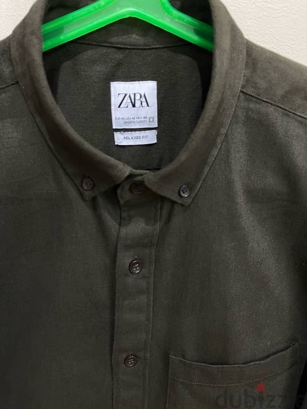 قميص شتوي zara اصلي زيرو وارد الخارج 3