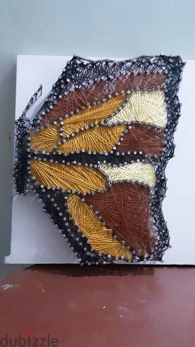 تابلوه فراشه string art