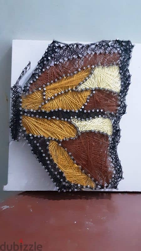 تابلوه فراشه string art 0