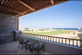 Chalet with full sea view 113m, luxurious finishing in Somabay Hurghada 0