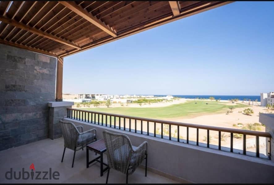 Chalet with full sea view 113m, luxurious finishing in Somabay Hurghada 0