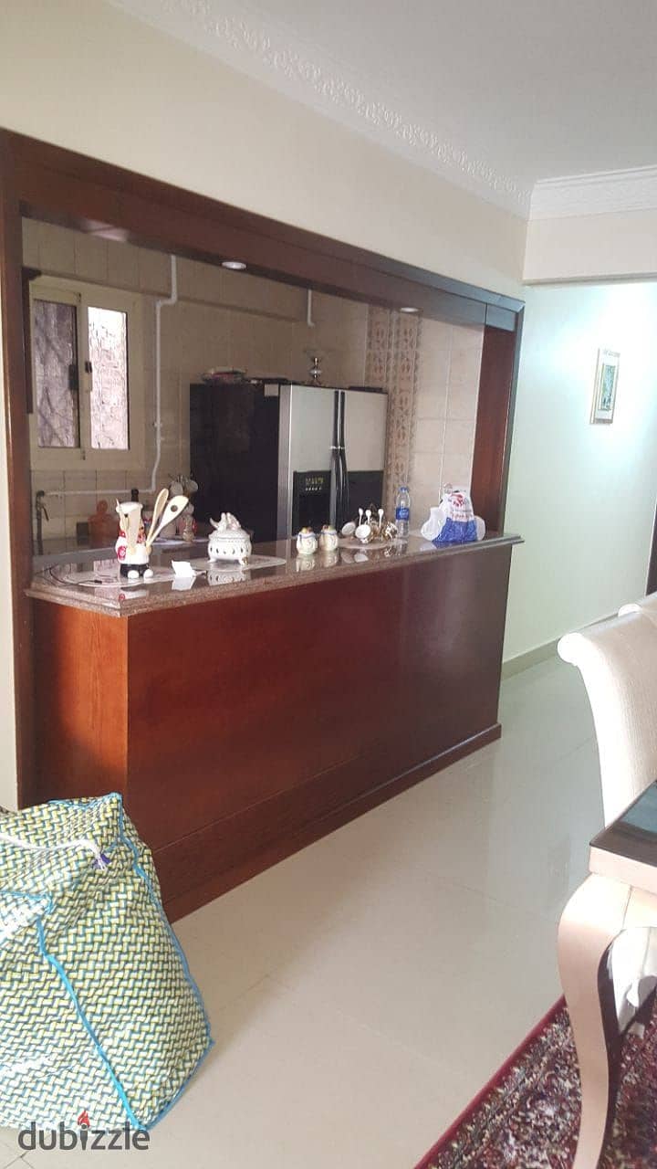 Furnished apartment for rent between Genena Mall and Aviation - Nasr City 2