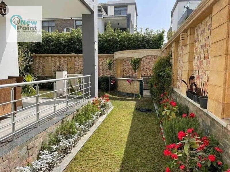 From Madinet Misr Housing and Development Company, a corner townhouse with 5 master rooms for sale in The Butterfly Compound, in front of Madinaty 4