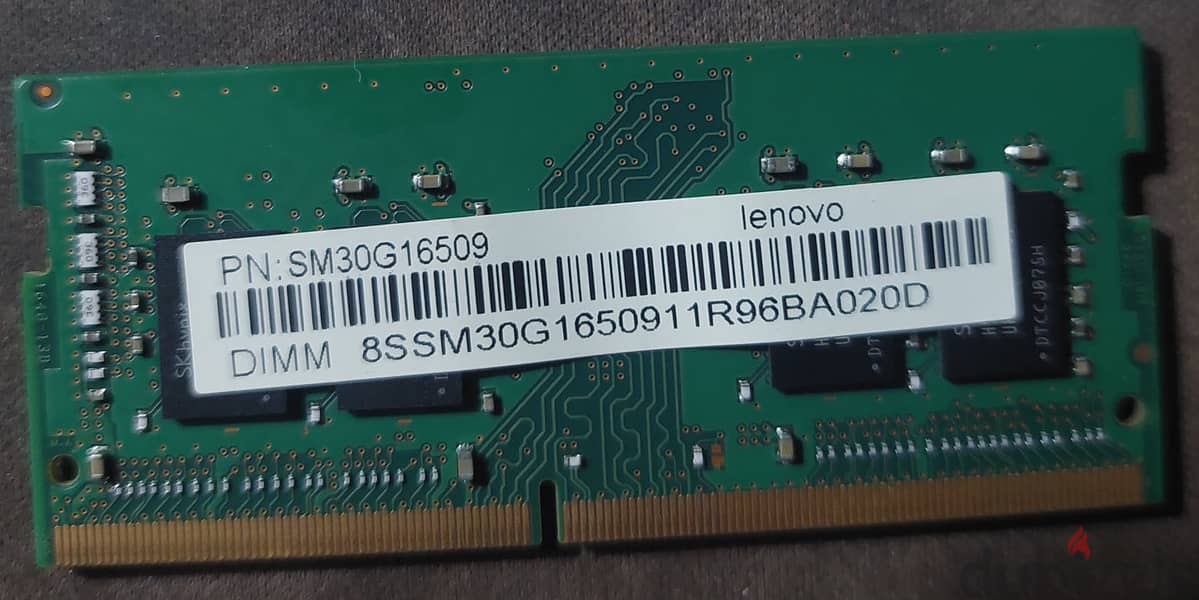 رام لابتوب  2400MHz  SK Hynix Korea DDR4 8GB 1Rx8 1