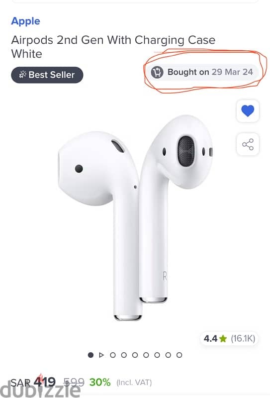 Apple Airpods 2nd generation 4