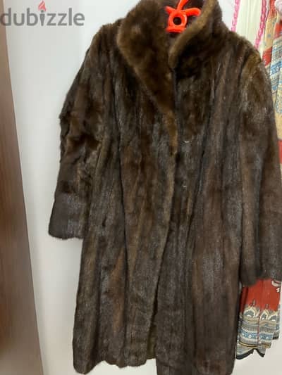 فرو طبيعي natural fur jacket