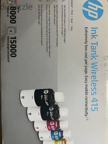 HP ink tank wireless 415 5