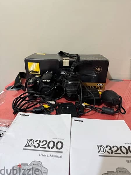 Nikon d3200 with 18-55 lens 1