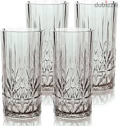 طقم اكواب لومينارك فرنسي كبيره  Luminarc french large glasses