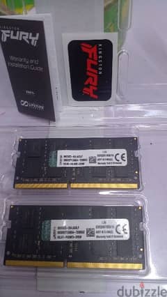 كيت رامات لاب ram ddr4 2×32 =64 giga hz 3200