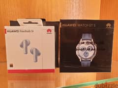 Huawei watch GT5 46m + Huawei freebuds 5i 0