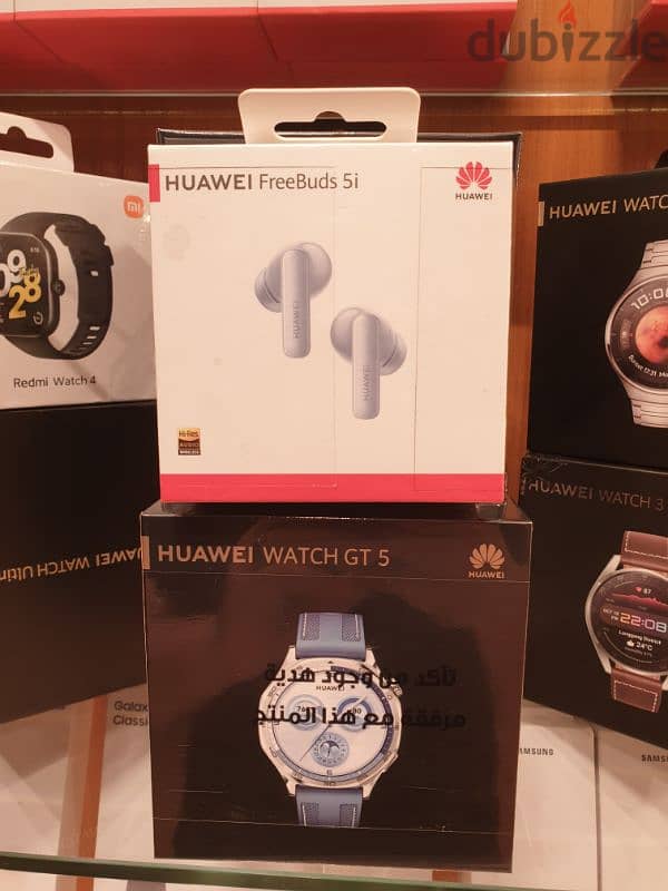 Huawei watch GT5 46m + Huawei freebuds 5i 2