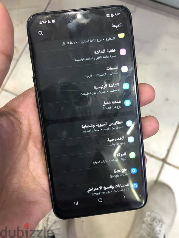 samsung a10s 32/2 مفهوش خربوش بعلبتو نقط بيضه فشاشه وشغالهممتاز 6