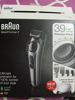 BRAUN beard trimmer 7 0