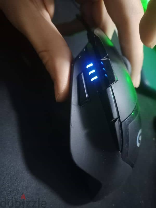 ماوس Logitech g402+كيبورد (Multimedia) 10