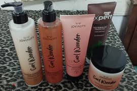 Joviality treatment kit and eva man look expert gel,aall used once lik