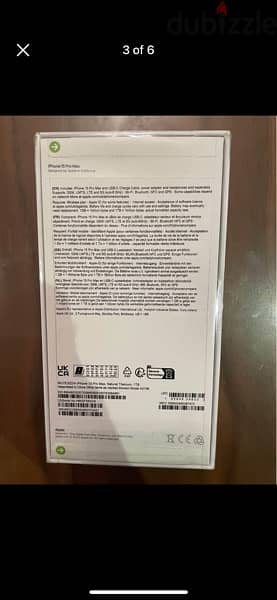 Iphone 15 pro max 1tb sealed 3