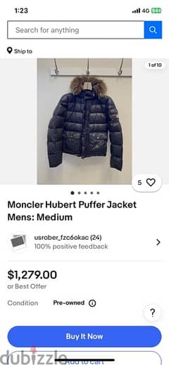 Moncler Down Made in Italy Original 100% the real price in First photo