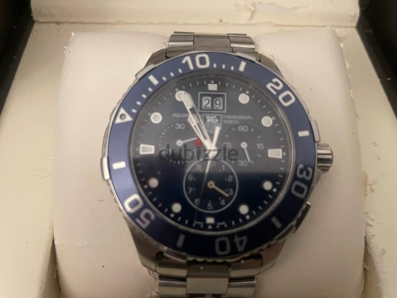 1st owner of Original time piece TAG HEUER Aquaracer Chronograph 5