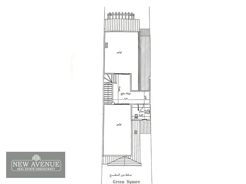 Townhouse middle in Green Square Mostakbal city 8