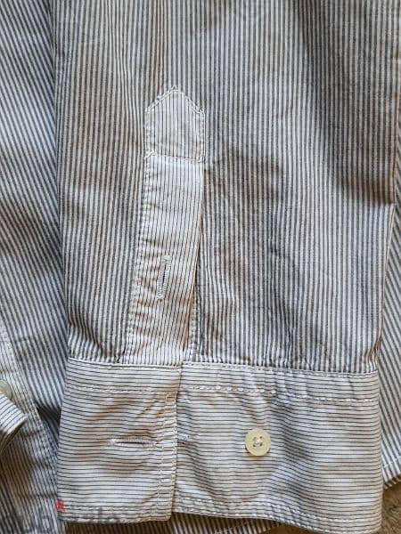 formal Marks &Spencer lady shirt mix grey as new from Turkey size 14 3